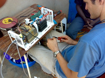 Repairing  the power backup system