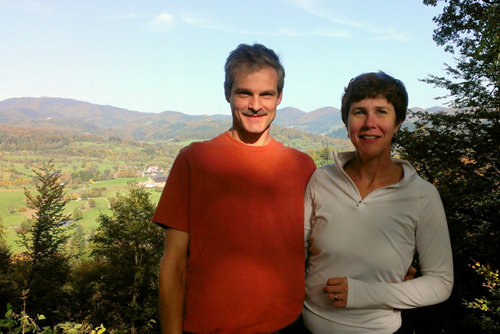 Photo of Doug &amps; Priscilla in the Black Forest hills