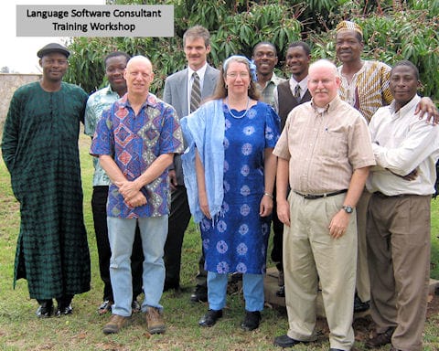 Language Software Training Workshop in Nairobi Photo of workshop participants