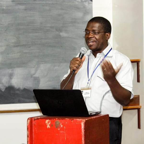 Wilson at a recent workshop