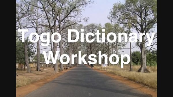 Togo Dictionary Workshop